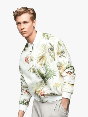 Men Floral jacket